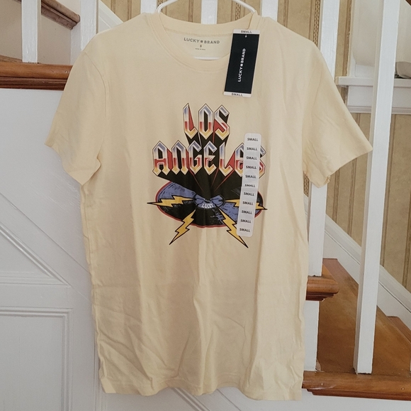 Lucky Brand Other - LUCKY BRAND Cotton Graphic Tee Size Small